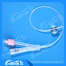 12 3 Way Silicone Foley Catheter with Cheapest Price